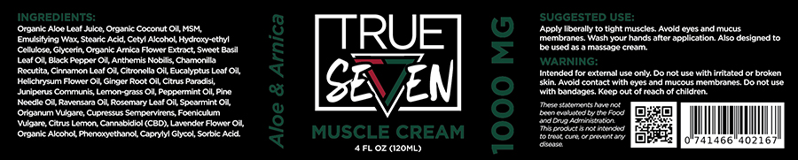 CBD Muscle Cream 1000MG 4oz